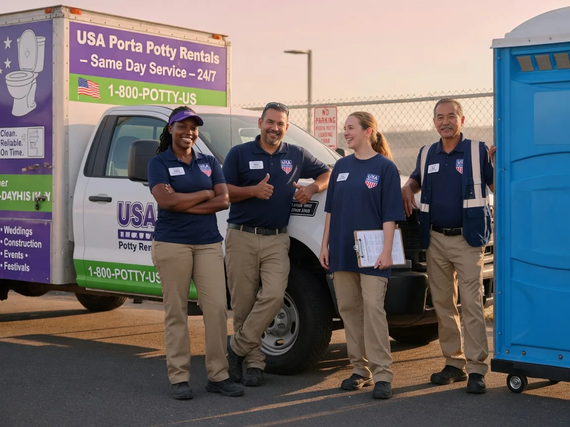 Porta Potty Rental company in Bourneville, OH