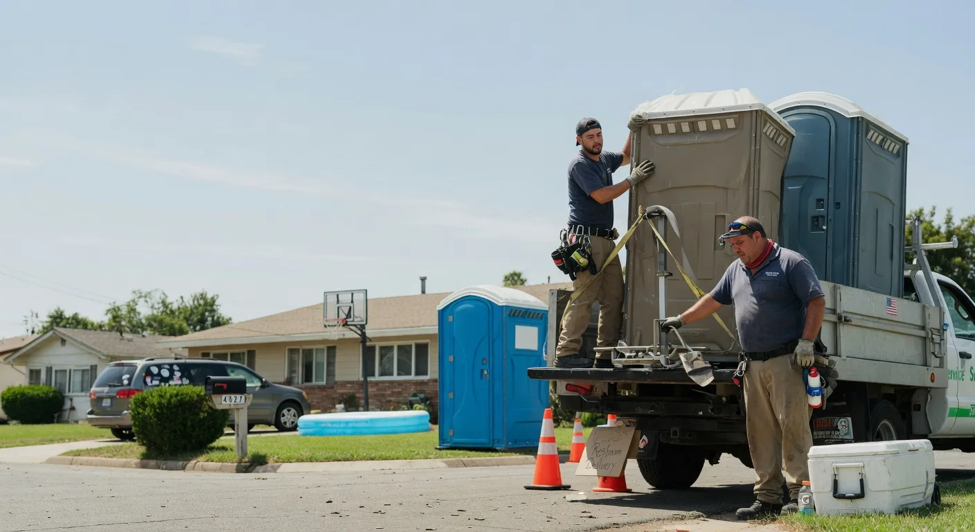 Porta Potty Rental in Bourneville, OH near me
