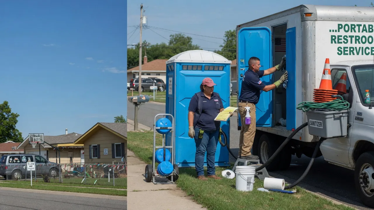 Portable Toilet Rental in Bourneville, OH near me